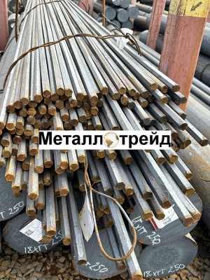 Шестигранник калиброванный Ст20 19 мм ГОСТ 8560-78, 1050-2013