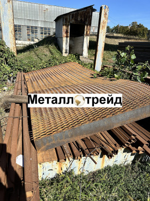 Лист ПВЛ Ст3 510 мм с просечкой