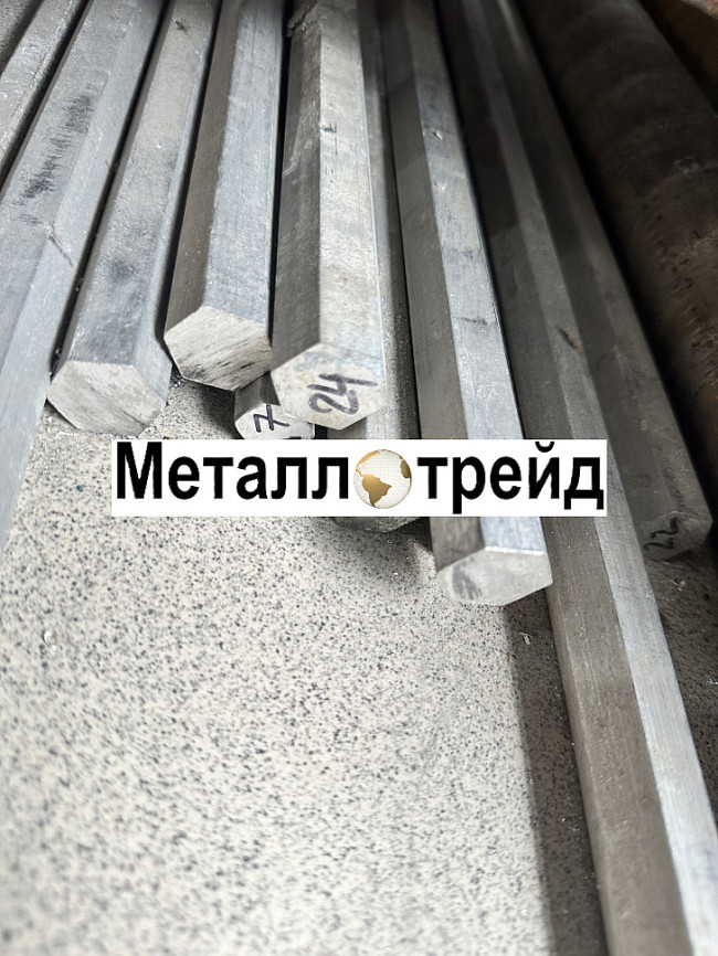 Шестигранник дюралевый Д16Т 19 мм 3000