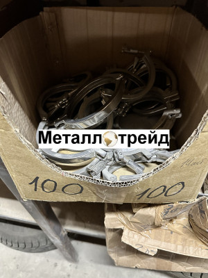 Хомут нержавеющий 304 SMS DN 50.8